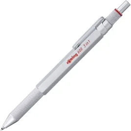 rotring-600-multipen-3in1-silver-fine-lead-pen-ball-pen-blue-red