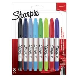 1x8-sharpie-twin-tip-markery-permanentne-uf-f-8-kolorow