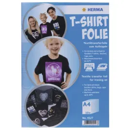 herma-t-shirt-foil-a4-f-dark-black-textiles-10-sheets-4527