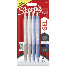 2x2-sharpie-s-gel-frost-blue-pearl-white-07-mm-nieb-czarny