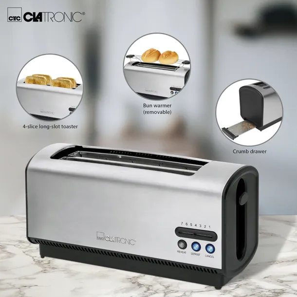 clatronic-ta-3687-inox-toaster