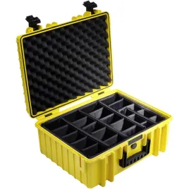 bandw-outdoor-case-type-6000-yellow-padded-partition-insert