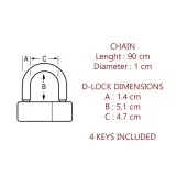 master-lock-steel-chain-with-keyed-mini-u-lock-8234eurdpro