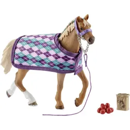 schleich-horse-club-42360-english-thoroghbred-with-blanket