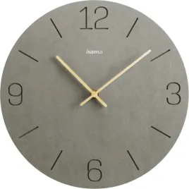 hama-zegar-scienny-kreta-30-cm-grawerowane-cyfry-szary