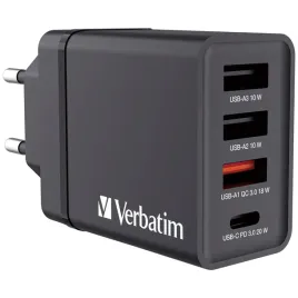 verbatim-usb-wall-charger-30w-1xusb-c-pd-3xusb-a-schwarz-49700