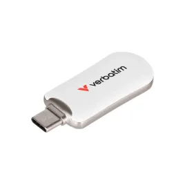verbatim-plectra-white-64gb-usb-c-flash-drive-30228