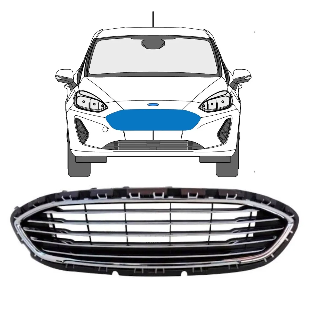 grill-do-ford-fiesta-2017-2023