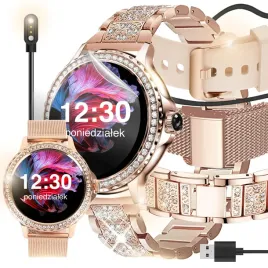 smartwatch-zegarek-damski-polskie-menu-rozmowy-cisnienie-puls-cyrkonie