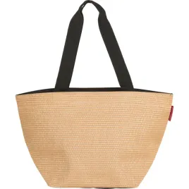 reisenthel-shopper-m-raffia-black