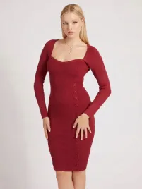 guess-sukienka-swetrowa-bodycon-czerwona-m