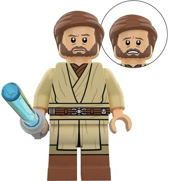 KLOCKI FIGURKA OBI-WAN KENOBI STAR WARS JAKOŚĆ ORYGINAŁU