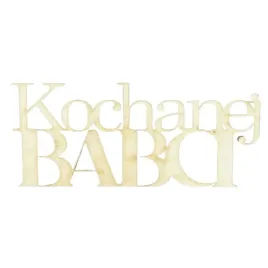 napis-kochanej-babci-dekor-drewniany-decoupage-5szt