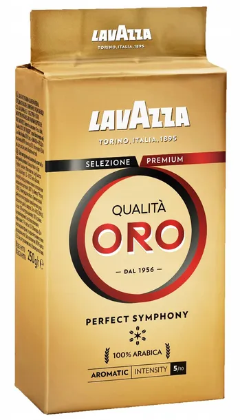 Lavazza Qualita Oro kawa mielona arabica średnio palona 250g