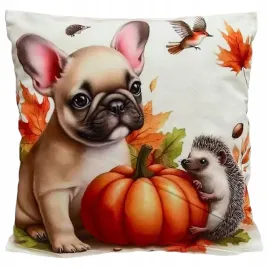 dekoracyjna-poszewka-45x45-cm-pies-buldog-francuski-z-jezem-i-dynia-jesien