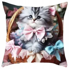 dekoracyjna-poszewka-40x40-cm-kot-w-koszyczku-z-kolorowymi-kokardami
