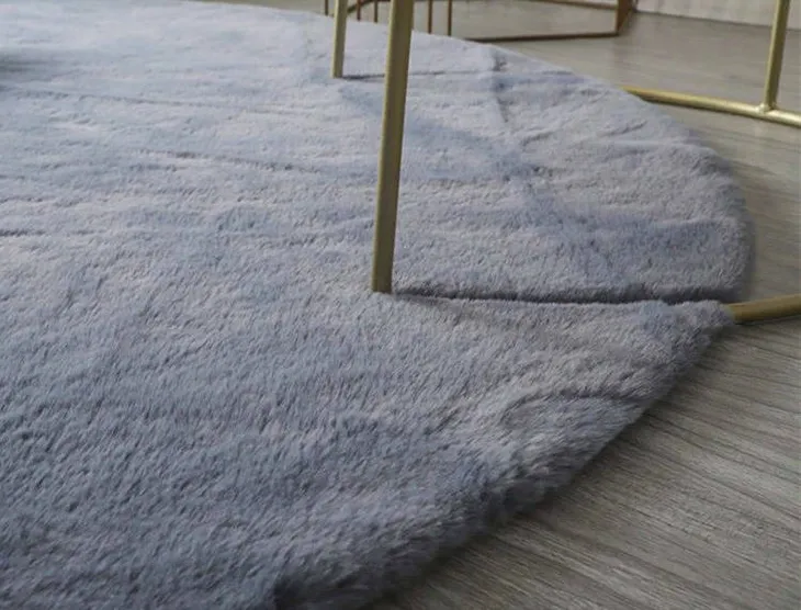 dywan-okragly-rabbit-160-cm-silver-rodzaj-futrzany