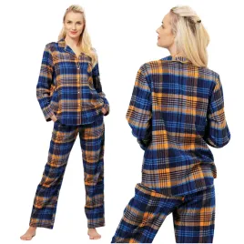 pizama-damska-bawelniana-rozpinana-z-dlugimi-spodniami-lns-481-key-4xl