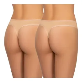 majtki-stringi-bawelniane-damskie-bezowe-gladkie-wyzszy-stan-2pak-kleo-m
