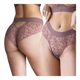 brazyliany-damskie-koronkowe-wysoki-stan-sexy-cappucino-majtki-kleo-m