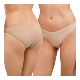 majtki-figi-damskie-bawelniane-2pack-bezowe-klasyczne-sredni-stan-kleo-l