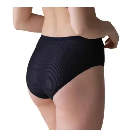 majtki-damskie-wyzszy-stan-mikrofibra-seksowne-figi-czarne-gladkie-kleo-xxl