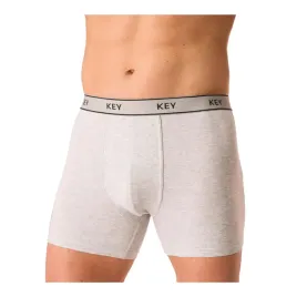 bokserki-meskie-bawelniane-szare-dluzsza-nogawka-mxm-222-key-l