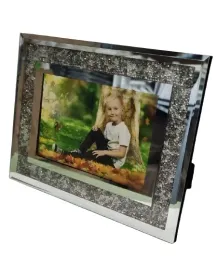 ramka-srebrna-blyszczaca-glamuour-krysztalki-23x18