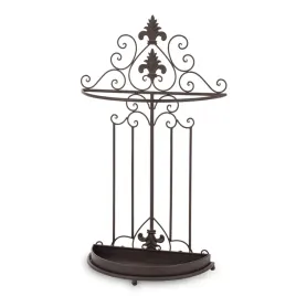 stojak-na-parasole-metalowy-parasolnik-brazowy