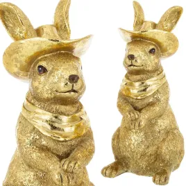 figurka-zajac-krolik-zajaczek-w-kapeluszu-zloty-21-cm-ozdoba-wielkanocna