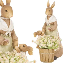 figurka-kroliki-zajaczek-wielkanocna-25cm-mama-z-malym-kroliczkiem-zajac