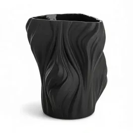 czarny-matowy-porcelanowy-wazon-205-cm-nowoczesny-modern-artystyczny