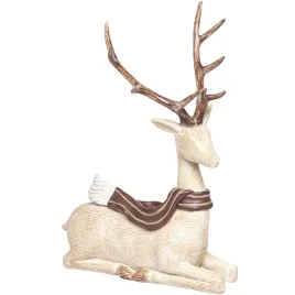 figurka-duza-swiateczna-jelen-renifer-26cm-bezowo-brazowy-siedzacy