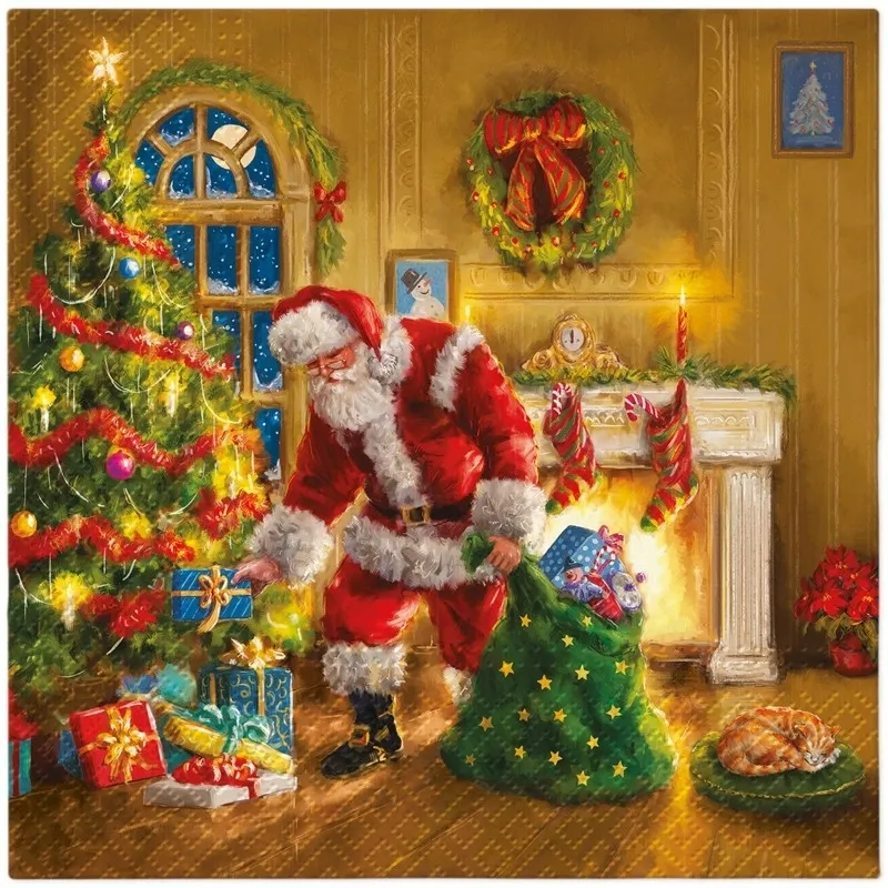 pl-serwetki-santa-is-here