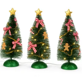 male-choinki-swiateczne-z-diodami-led-miniaturki-figurka-magiczna-wioska