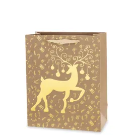 torebka-papierowa-swiateczna-na-prezent-renifer-32x26x12