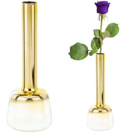 wazon-szklany-unikalny-wzor-zloty-bialy-23cm