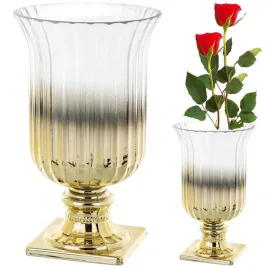 szklany-wazon-na-kwiaty-kielich-zloty-wys-25-cm-nowoczesny-duzy