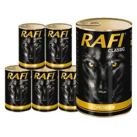 karma-dla-psa-z-drobiem-1240g-rafi-classic-6-sztuk