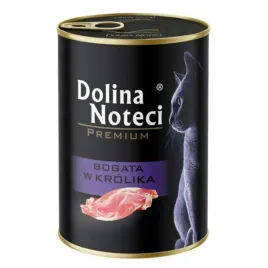 karma-dla-kota-premium-dolina-noteci-krolik-400g-puszka