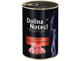 karma-dla-kota-premium-dolina-noteci-cielecina-400g-puszka