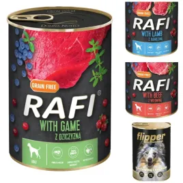 mix-karmy-dla-psa-rafi-400g-4-smaki-x-2-sztuki