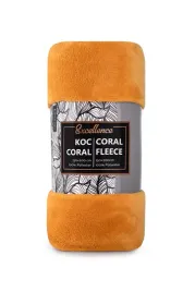koc-zolty-150x200-puszysta-tkanina-coral-miekki