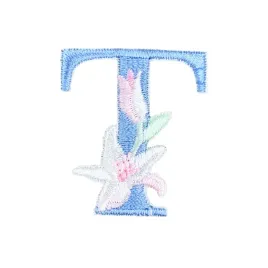 naklejka-naszywka-termo-litera-t-haftowana-kwiaty