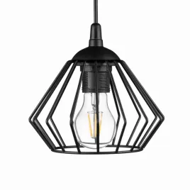 lampa-wiszaca-loft-druciana-dzwonek