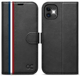 ocase-etui-skorzane-do-iphone-11-z-klapka-portfel-rfid-stylowy-czarny