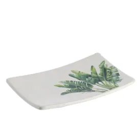 elegancka-mydelniczka-ceramiczna-biala-wzor-lisci-boho-do-lazienki-ozdobna