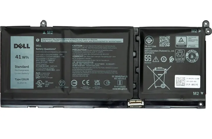 NOWA ORYGINALNA DELL 41Wh TYPE G91J0 Latitude 3320 3330 3420 3520 07.2026