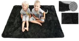 dywan-dla-dziecka-pluszowy-antyposlizgowy-czarny-softi-plusz-140x200cm