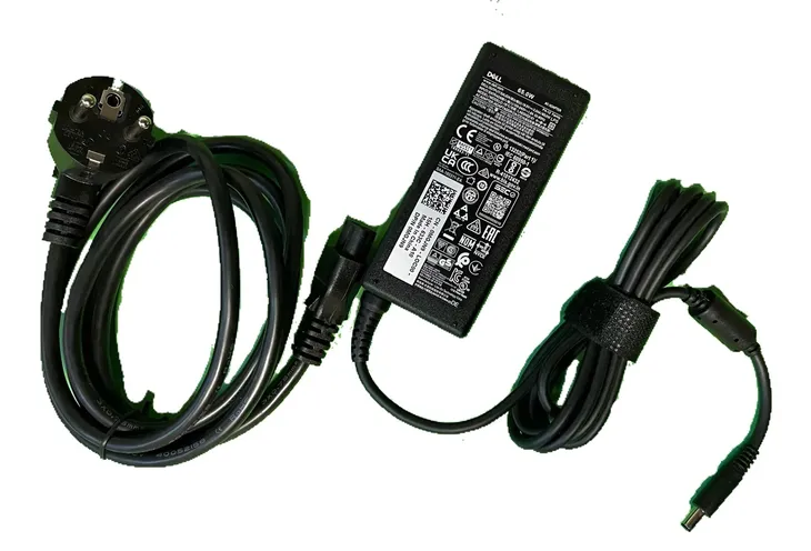 NOWY Oryginalny zasilacz DELL 65W 19.5V 3.34A WTYK 4,5 mm x 3.0mm PA-12